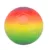 Minge de fotbal din piele ecologica John Toys Rainbow