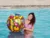 Minge gonflabila de plaja si piscina multicolora 91 cm Bestway 31044