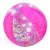 Minge gonflabila pentru plaja Bestway 41 cm cu sclipici Glitter Roz