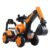 Mini excavator electric Kinderauto BJXZ219 35W 6V,cu incarcator electric, galben