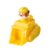 Mini figurina Rubble cu masinuta Paw Patrol, 20080653