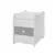Mobilier Maxi Plus 167x72x105 cm transformabil White Stone Grey