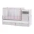 Mobilier transformabil, Lorelli, Trend Plus, 167 x 72 x 105 cm, White Pink Crossline