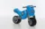 Motocicleta copii cu doua roti fara pedale Cross 8 motor albastru