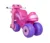 Motocicleta copii fara pedale Dohany Cross 1 Motorbike Roz cu scaun ergonomic, inaltime sezut 29 cm