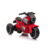 Motocicleta electrica, 6V, Rosu