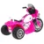 Motocicleta electrica pentru copii Chopper JT568 roz cu panou audio si lumini Led, 20w 79x46x54 cm
