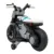 Motocicleta electrica pentru copii Future QLS-805 cu 2 roti ajutatoare alb 25w cu luminis i panou audio, 88x46x56 cm