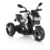 Motocicleta electrica pentru copii Moni Bo Colombo White 12V 60W cu oglinzi, suport picioare, muzica si lumini