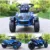 Motocicleta electrica pentru copii Nichiduta Gallop Blue 12V 70W, pornire la buton, lumini led, roti late si stabile, unitate audio cu Mp3 si display