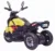 Motocicleta electrica pentru copii Nichiduta Kids Racing Yellow 25W cu lumini led, unitate audio cu display, mufa Usb si Mp3, roti rezistente si pornire la buton