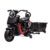 Motocicleta electrica pentru copii Nichiduta SafeRider 95 Black cu telecomanda 2.4G,remorca detasabila,roti ajutatoare,motor 39w,far cu lumini LED,roti rezistente,manere ergonomice,muzica,pornire la buton