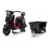 Motocicleta electrica pentru copii Nichiduta SafeRider 95 Black,remorca detasabila,roti ajutatoare,motor 35w,acumulator 6V7Ah,far cu lumini LED,roti rezistente,manere ergonomice,muzica,pornire la buton