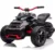 Motocicleta electrica pentru copii Nichiduta Spider Black cu roti EVA,Acumulator 12V, Lumini LED, Pornire la buton,Sezut ergonomic, Manere antiderapante, Display cu afisaj baterie, Greutate admisa 30 kg