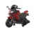 Motocicleta electrica pentru copii Nichiduta Thunder paint Metallic Red cu roti ajutatoare,scaun din piele ecologica,motor 38w,acumulator 6V4Ah,lumini LED,oglinzi retrovizoare,roti din plastic rezistent,muzica