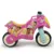 Motocicleta pentru copii Injusa Neox licenta Disney Princess Roz Verde ride-on fara pedale 18-36 luni, greutate admisa 30 kg