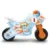 Motocicleta pentru copii Injusa Twin Dessert 18 luni+ roti late din plastic, greutate admisa 30 kg