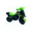 Motocicleta pentru copii fara pedale Doloni negru cu verde, cu sunete si lumini, inaltimea pana la sezut 29 cm