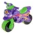 Motocicleta pentru copii fara pedale Racing 01396 Mov Verde prevazuta cu butoane pentru efecte sonore, ghidon inalt, Inaltimea scaunului 29 cm