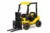 Motostivuitor electric pentru copii, Kinderauto Forklift, 90W, 12V, echipat STANDARD, galben