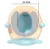 Olita cu adaptor moale si manere Little Calf Blue