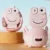 Olita cu adaptor moale si manere Little Mom Cute Pink Frog
