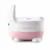 Olita cu capac si insertie detasabile, cu picioruse stabile antiderapante, Colibro 26 x 31 x 18 cm, Iepurasul Nuki Rose