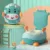 Olita cu manere Little Mom Cow Green