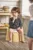 Olita cu protectie spate Potty Chair Powder Yellowwhite
