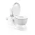 Olita educationala 2 in 1 tip wc cu sunete XL Grey