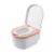 Olita educationala Little Mom Training Potty Pink cu colac moale, vas colectare detasabil, capac, varsta 9 luni+