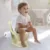 Olita educationala multifunctionala 2 in 1 cu sunete si lumini, banda alunecarea, greutate admisa 20 kg, 18 luni+, verde eco