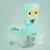 Olita pentru copii Little Mom Smiling Cat Blue, cu colac din PVC, cu compartiment de colectare detasabil, manere de sustinere, spatar ergonomic, protectie antistropire, margini rotunjite, 50 x 38 x 31 cm