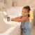 Organizator baie Kiddys Wash Swedish green white Rotho baby-design