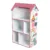 Organizator casuta din lemn Ginger Home pentru jucarii si carti Super Girl