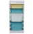 Organizator din PAL pentru copii Ginger Home Toy Shelf pentru jucarii si accesorii cu 4 cutii,40,8x30x90,3 cm