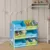 Organizator din lemn Ginger Home pentru jucarii cu 6 cutii textile Savanna