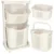 Organizator pe roti cu 2 cosuri supraetajate White
