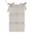 Organizator pentru patut MimiNu din bumbac cu 6 compartimente Royal beige