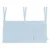 Organizator suspendat din muselina pentru pat, 60 x 30 cm, Little Amy, Albastru deschis