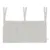 Organizator suspendat din muselina pentru pat, 60 x 30 cm, Little Amy, Gri