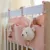 Organizator suspendat din muselina pentru pat, 60 x 30 cm, Little Amy, Somon