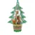 Ornament de brad Craciun Santoro Baubles Brad si animale