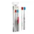 Pachet 2 periute dinti adulti Premium 12000 filamente super moale albargintiu Nordics