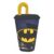 Pahar cu pai si capac, Stor, Batman, 430 ml