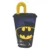 Pahar cu pai si capac, Stor, Batman, 430 ml