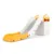 Panta de alunecare Nichiduta Garden Funny Car Yellow cu Protectii laterale, Margini rotunjite, Lungime 175 cm, Varsta 3 ani+