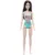 Papusa Barbie, La plaja in costum de baie, Tropical Blue, HXX51