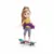 Papusa Belissa pe skateboard