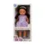 Papusa Tina in tinuta de petrecere, Dollz And More, cu rochie violeta, 45 cm